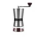 Silver Hand-Crank Coffee Grinder image 0